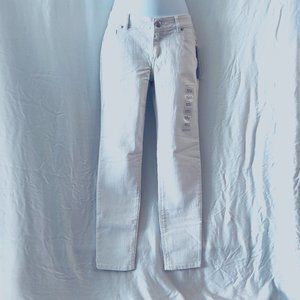 Kenneth Cole Reaction White Skinny Crop Jeans Size 2